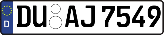 DU-AJ7549