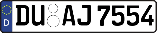 DU-AJ7554