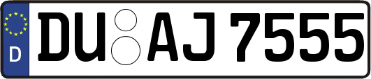 DU-AJ7555