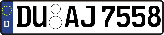 DU-AJ7558
