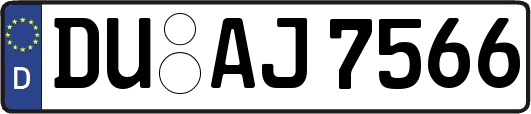 DU-AJ7566