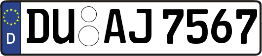 DU-AJ7567