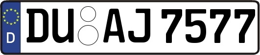 DU-AJ7577
