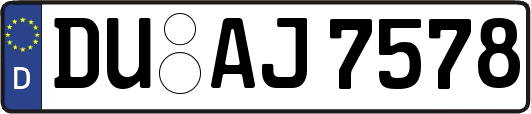 DU-AJ7578