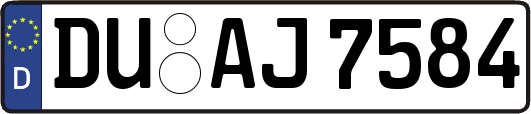 DU-AJ7584