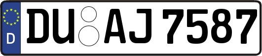 DU-AJ7587