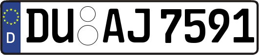 DU-AJ7591