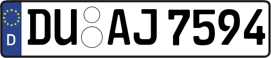 DU-AJ7594