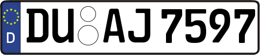 DU-AJ7597