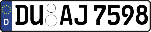 DU-AJ7598