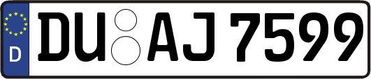 DU-AJ7599