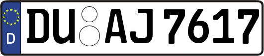DU-AJ7617