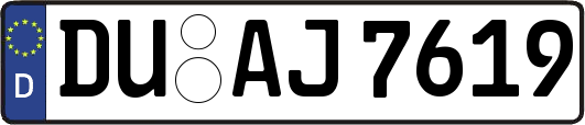 DU-AJ7619