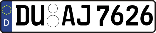 DU-AJ7626