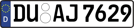 DU-AJ7629