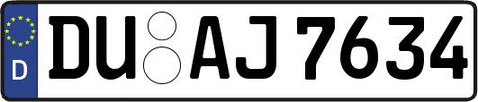 DU-AJ7634