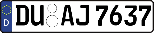 DU-AJ7637
