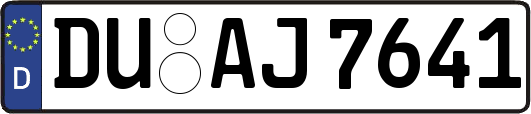 DU-AJ7641