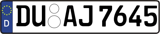 DU-AJ7645