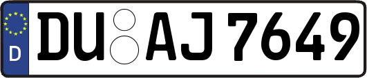 DU-AJ7649