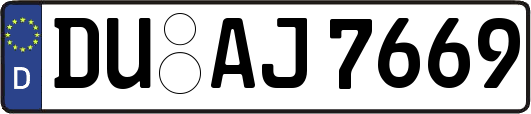 DU-AJ7669