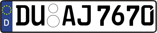 DU-AJ7670
