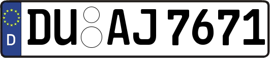 DU-AJ7671