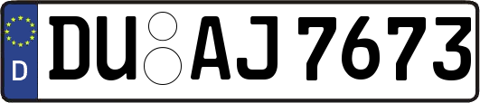 DU-AJ7673