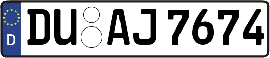 DU-AJ7674