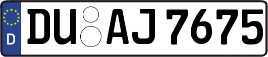 DU-AJ7675