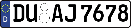 DU-AJ7678