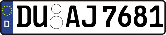 DU-AJ7681