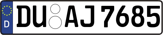 DU-AJ7685