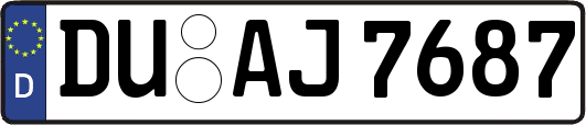 DU-AJ7687