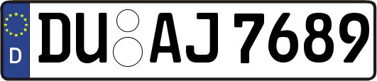 DU-AJ7689