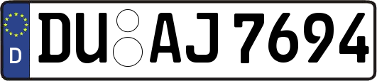 DU-AJ7694
