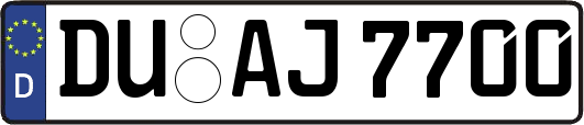 DU-AJ7700