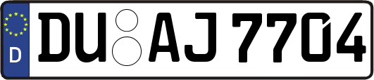 DU-AJ7704