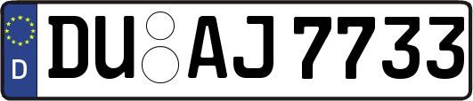 DU-AJ7733