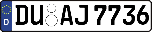 DU-AJ7736