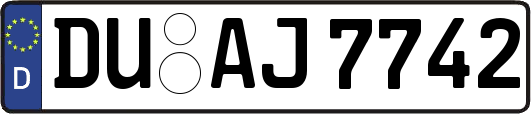 DU-AJ7742