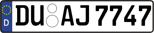 DU-AJ7747