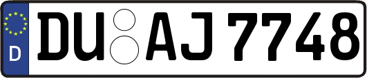 DU-AJ7748
