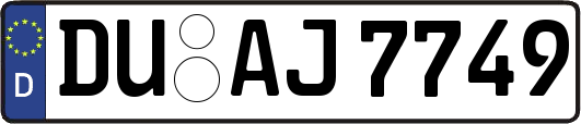 DU-AJ7749