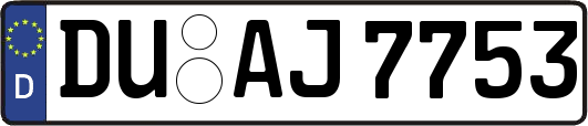 DU-AJ7753