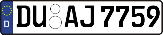 DU-AJ7759