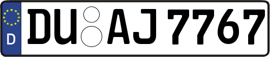 DU-AJ7767
