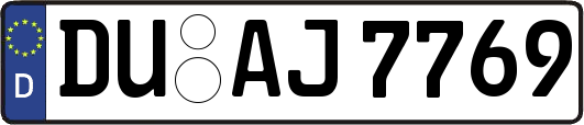 DU-AJ7769