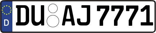 DU-AJ7771