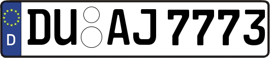 DU-AJ7773